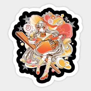 Ramen Girl Sticker